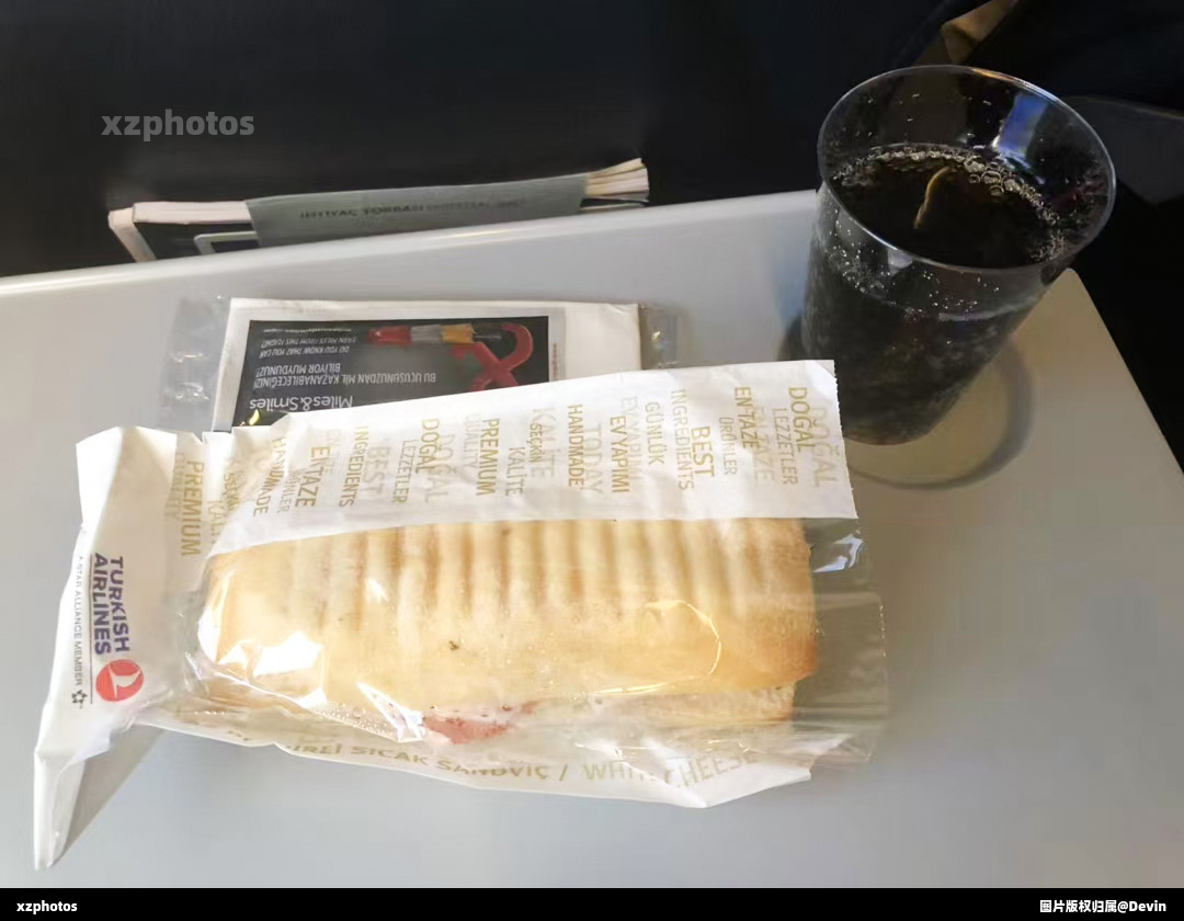 TK7240伊斯坦布尔-安卡拉经济舱餐食