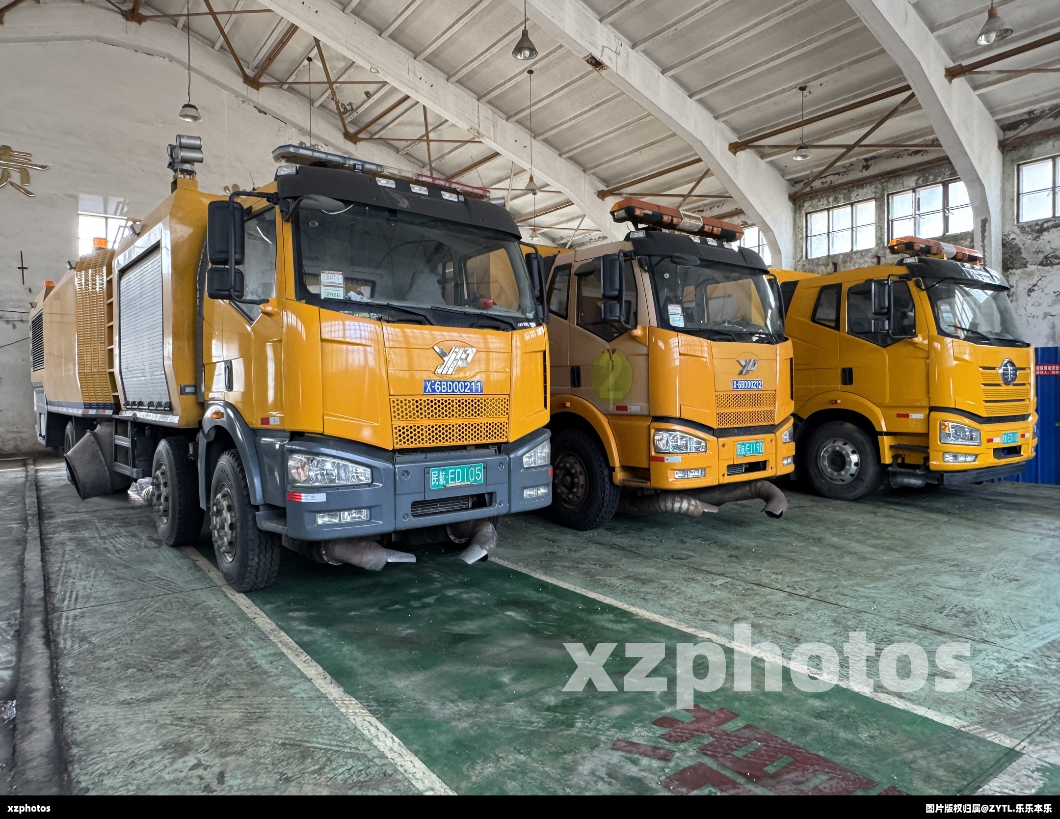 大连国际机场除雪车